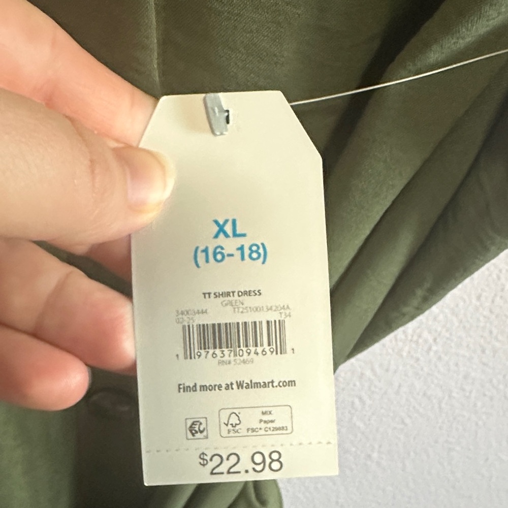 Time and Tru Forest Green Maxi Dress - Picture 4 of 13